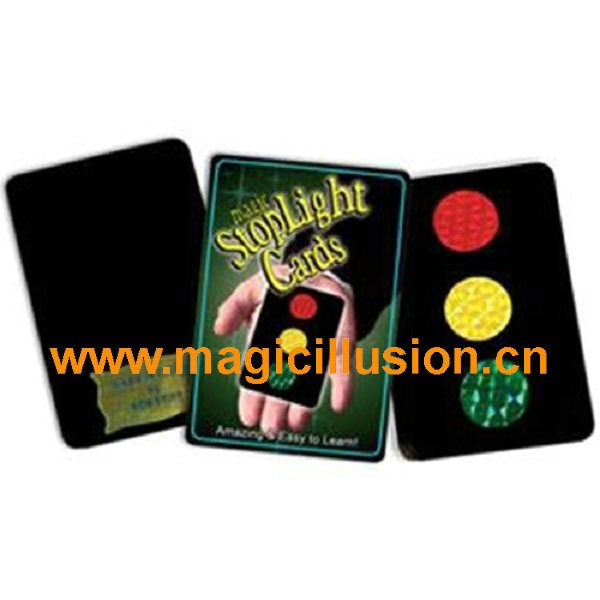 Stop light cards Traffic Light magic tricks
